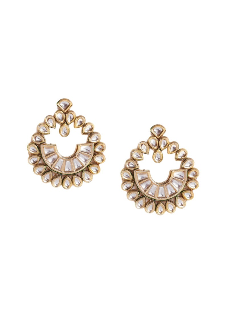 Priyaasi Women Contemporary Chandbalis Earrings  - Image 2