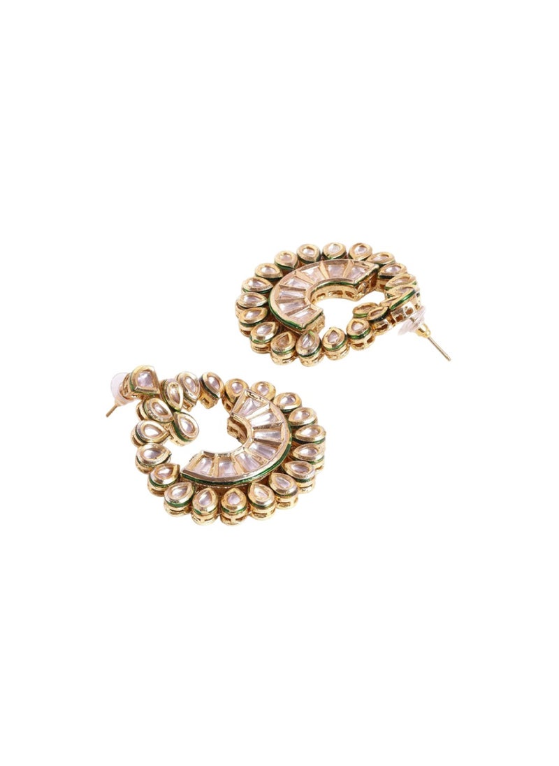 Priyaasi Women Contemporary Chandbalis Earrings  - Image 3