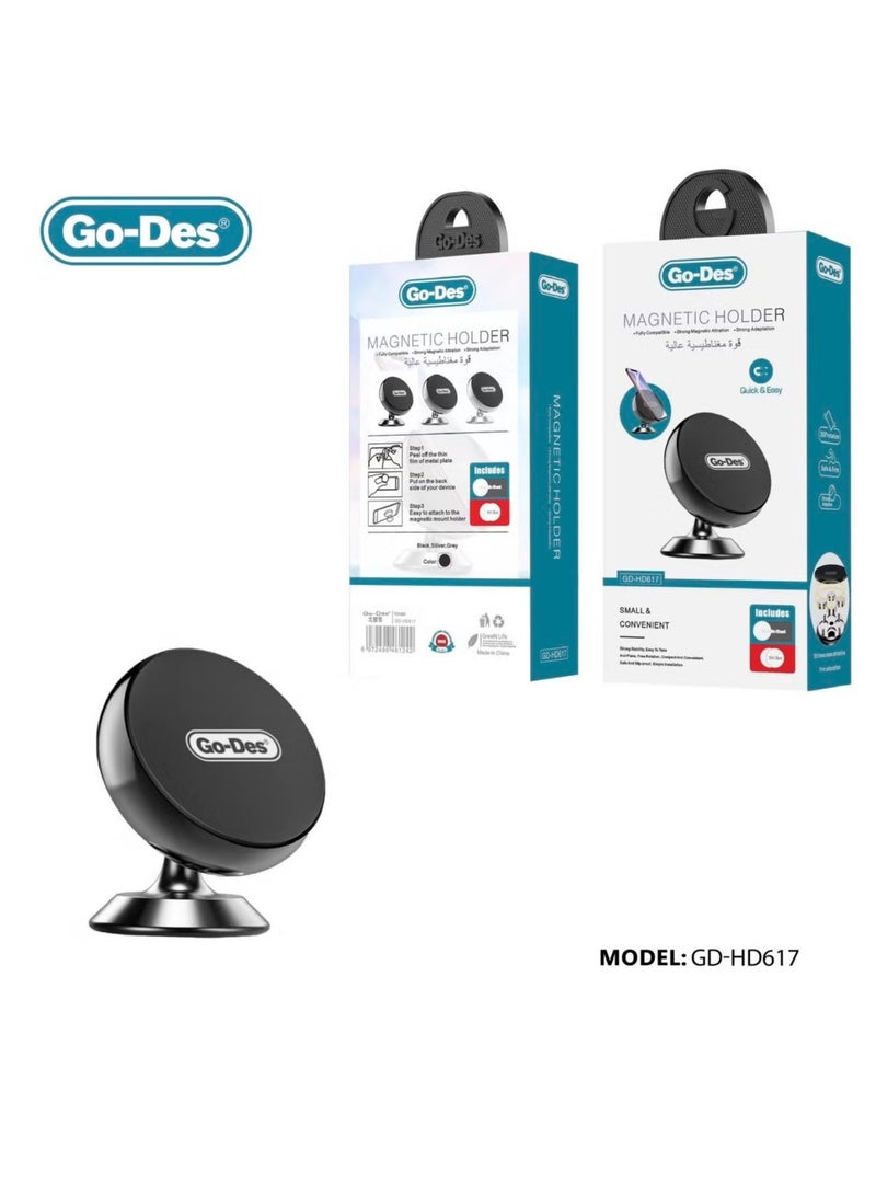 GO-DES Magnetic Holder 360 Flexible Rotating(GD-HD617) - Image 2