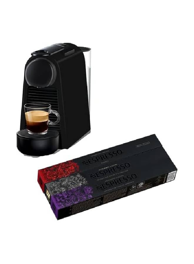 نسبرسو ماكينة صنع القهوة إسينزا ميني D30 0.6 L 1310 W D30-EU2-BK-NE/EN85.B / D30-EU-BK-NE2 أسود - Image 1