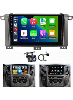 Android Car Stereo For Toyota Land Cruiser LC100 GXR 2003-2006 Cruiser GXR Screen With Apple Carplay Android Auto Wireless WiFi AHD Camera Included Fast Interface (8+128GB 8CORE)