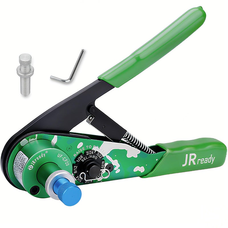 JRready ST2191 Crimp ToolAviation Crimper with UF5 PositionersNEWAS1GM22520101 Solid Contacts Crimping Tool for 1226AWG for Automotive Motorcycle Marine - Image 2