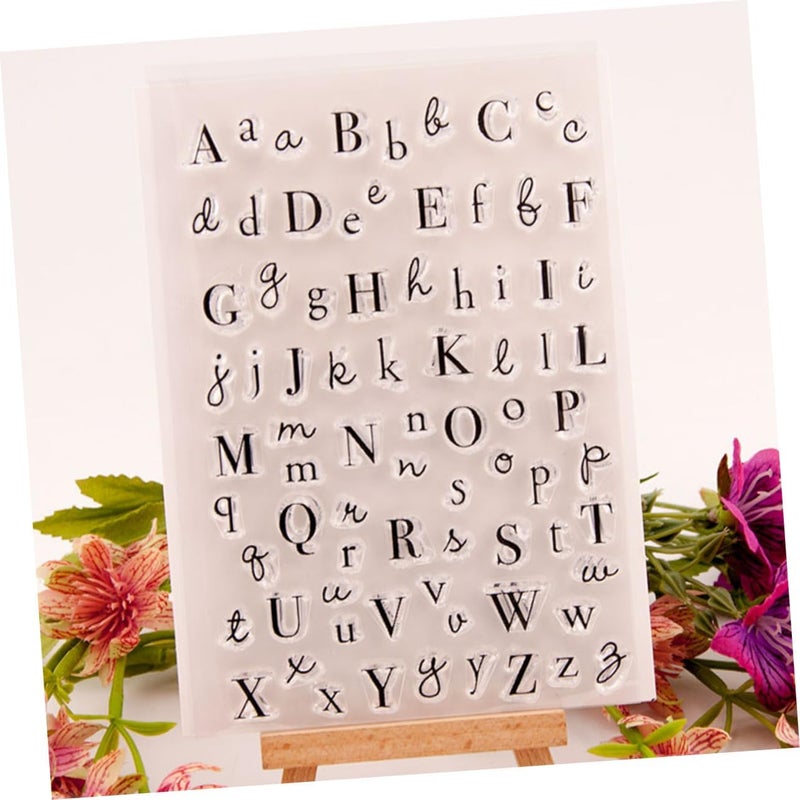 Veemoon Set of Stamps Alphabet for Journaling Photo Album Scrapbooking Decorative - Image 5