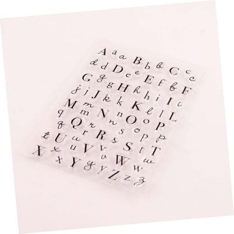 Veemoon Set of Stamps Alphabet for Journaling Photo Album Scrapbooking Decorative - Image 3