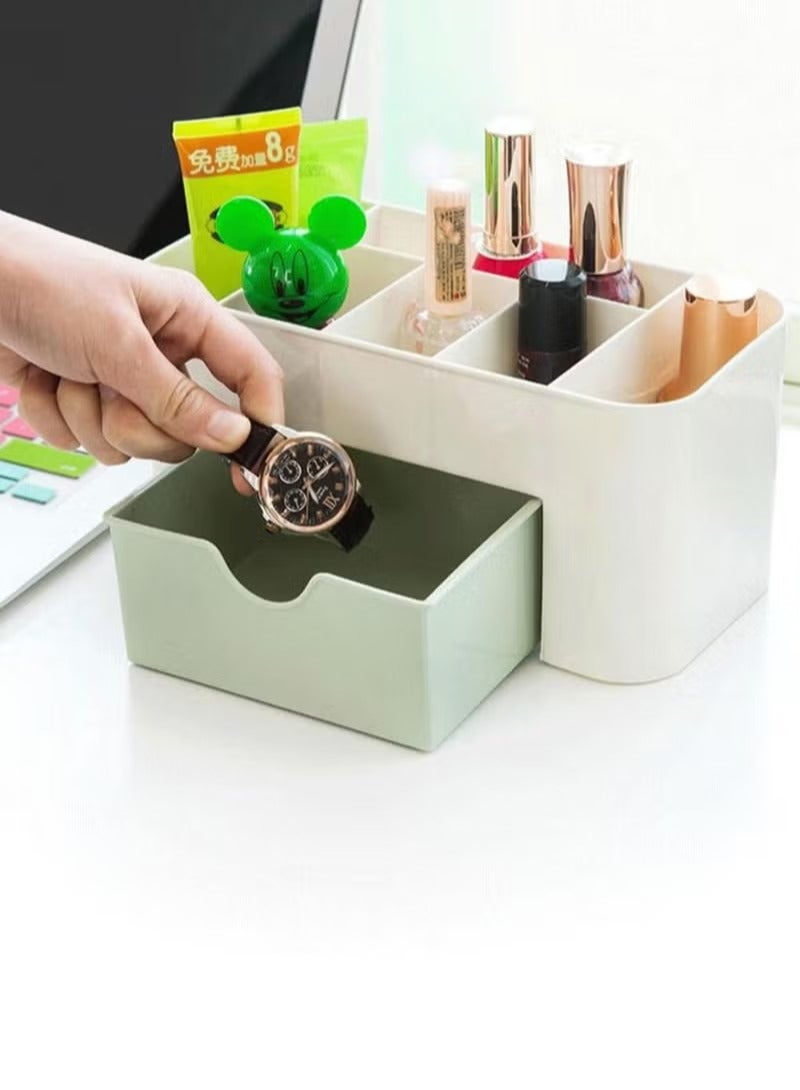 ORiTi Makeup Desktop Case White/Green - Image 2