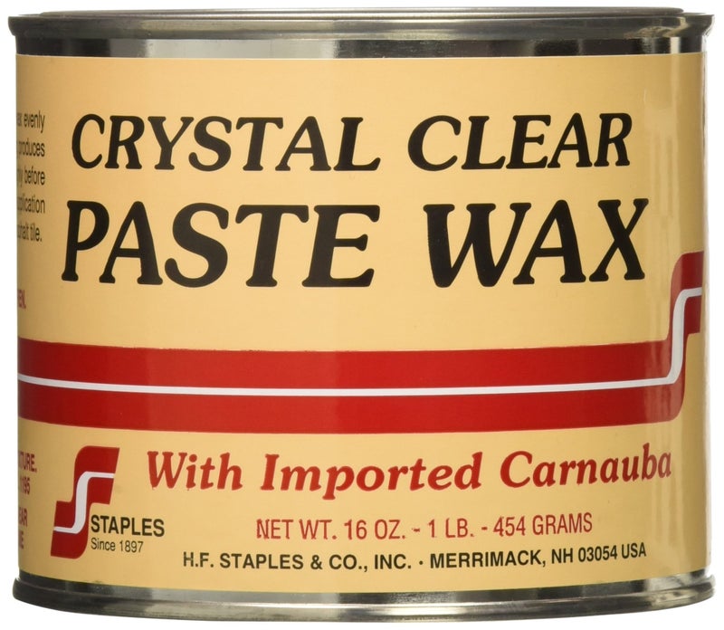 Staples 211 Carnauba Paste Wax, 1-Pound, Clear - Image 1