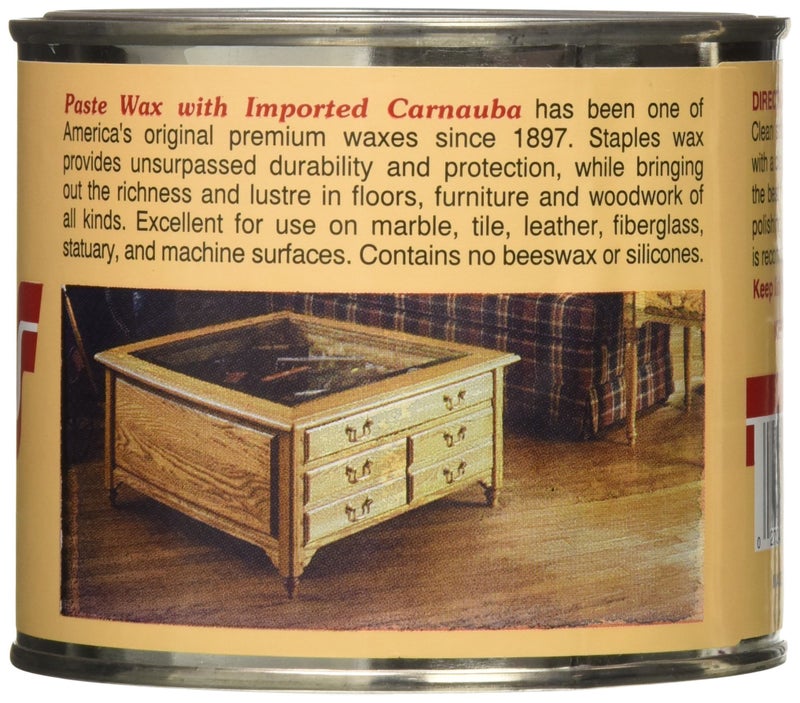 Staples 211 Carnauba Paste Wax, 1-Pound, Clear - Image 2