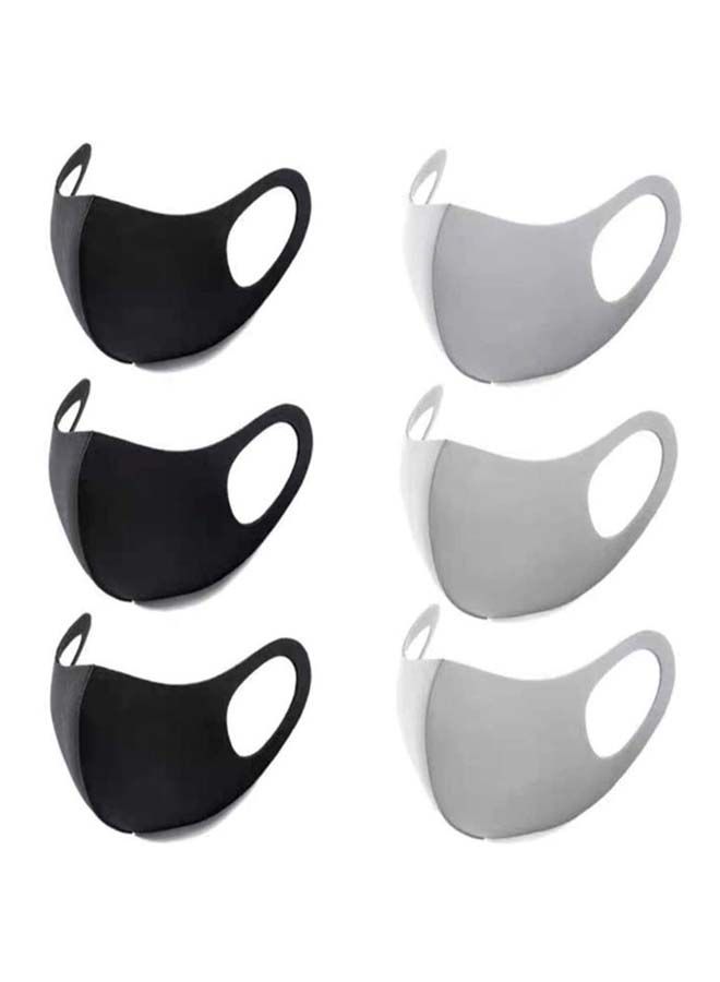 NIBEMINENT 6-Piece Respiratory Dustproof Face Mask Set - Image 1