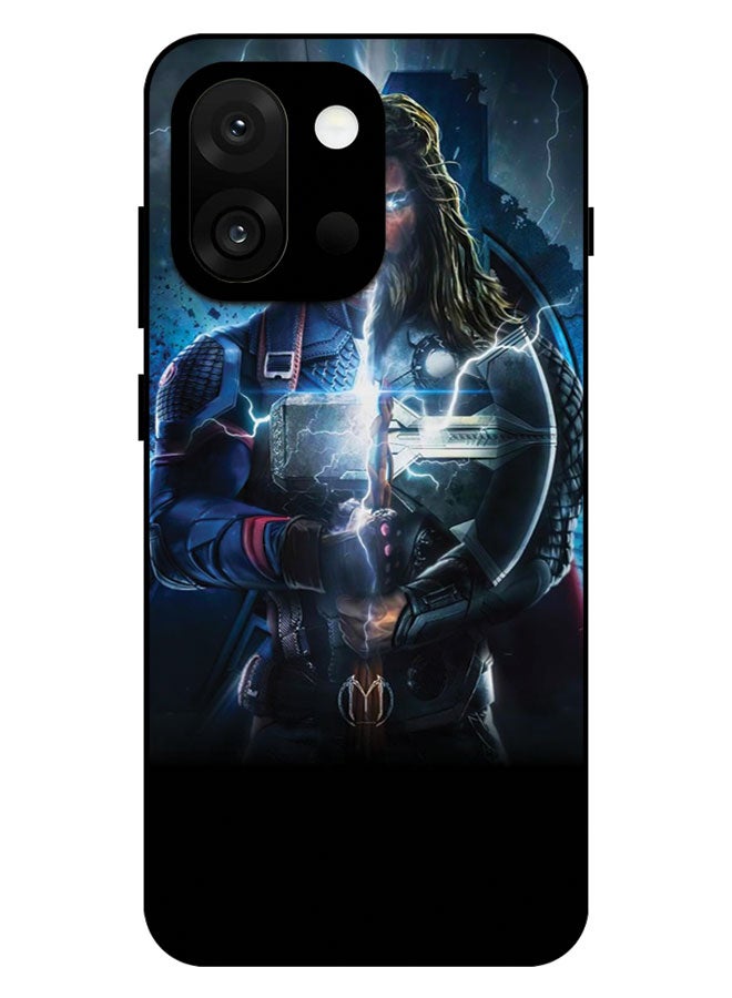 EYE CATCH Printed Protective Case Cover For OnePlus 13S  -  Thor & Captain America - Image 1