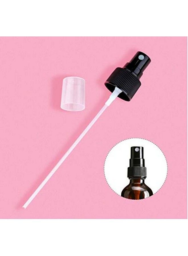 XINGZI 12Pcs 410/20Mm Black Spray Top Fine Mist Sprayer And Cap Spray Bottle Replacement Pump Top Fine Mist Pump Sprayer Screw On Caps Fine Mist Pump Sprayer Screw On Caps For 10Ml100Ml Bottles  - Image 5