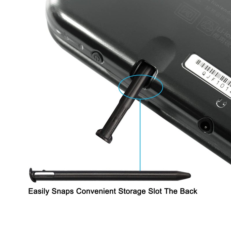 Xahpower New 3DS Stylus Pen, Xahpower Replacement Stylus Compatible with Nintendo New 3DS, 4 in 1 Combo Touch Styli Pen Set Multi Color for New 3DS - Image 3