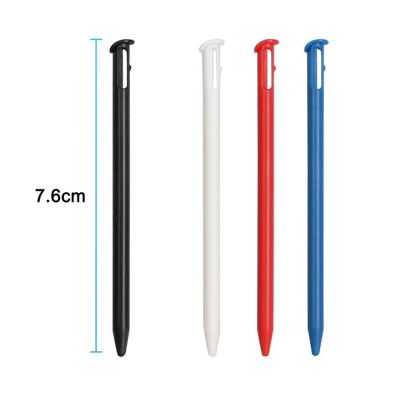 Xahpower New 3DS Stylus Pen, Xahpower Replacement Stylus Compatible with Nintendo New 3DS, 4 in 1 Combo Touch Styli Pen Set Multi Color for New 3DS - Image 4