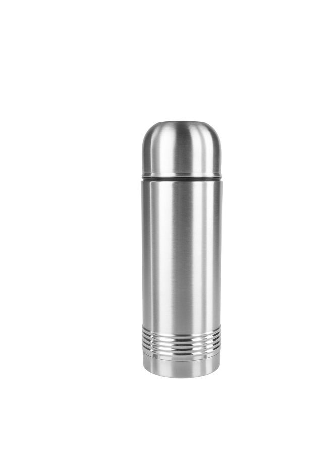 EMSA Senator Stainless Steel Flask with Lock-Top 0.5L – Premium Insulated Thermos Bottle for Hot & Cold Beverages – Leak-Proof Travel Flask – Made in Germany - Image 1