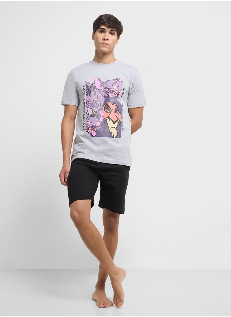 Disney Mens Nightwear Set  - Image 1
