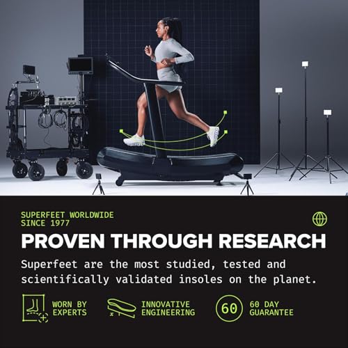 Superfeet All-Purpose Cushion Insoles - Trim-To-Fit Medium Arch Support Comfort Foam Inserts for Workout Shoes - Professional Grade - Men 11.5-13 / Women 12-14 - Image 4