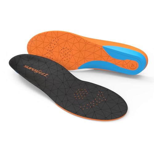 Superfeet All-Purpose Cushion Insoles - Trim-To-Fit Medium Arch Support Comfort Foam Inserts for Workout Shoes - Professional Grade - Men 11.5-13 / Women 12-14 - Image 1