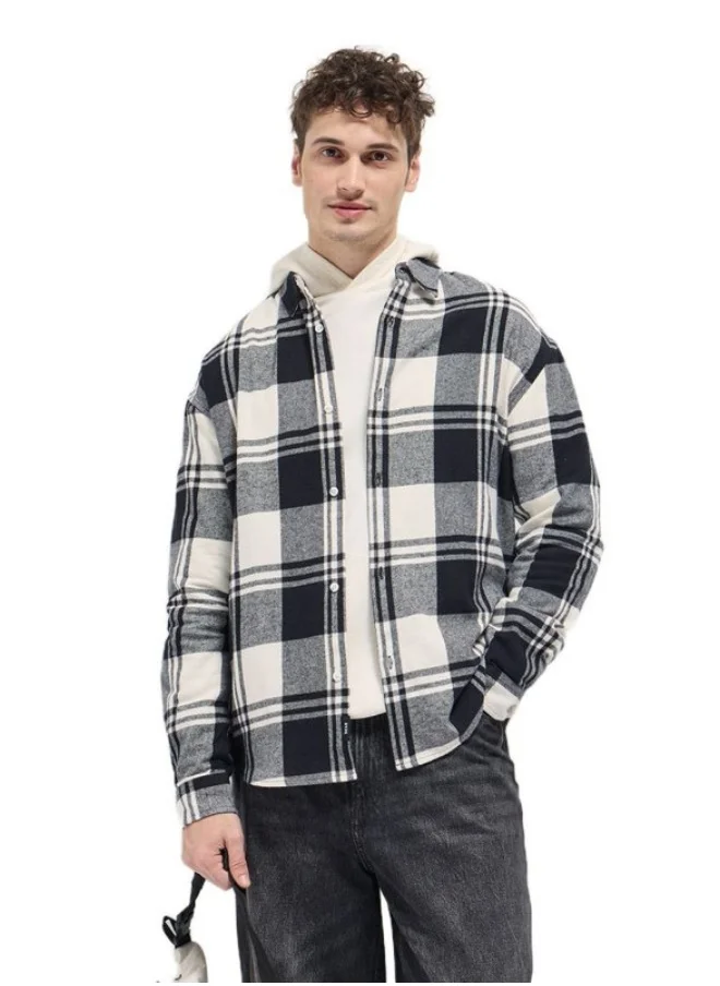 THE BEAR HOUSE Men's Shirt for Casual and Formal Wear | Classic Button-Down Style for Office, Daily Use, Travel, Events & All-Season Outfits | Versatile & Stylish Wardrobe Essential for Every Occasion