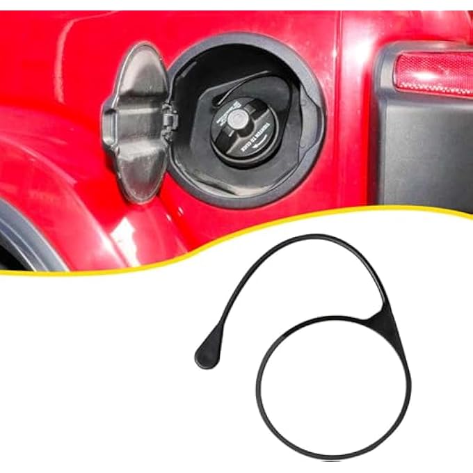 ريحني غطاء وقود الحزام مناسب لجيب رانجلر JL 24 باب 4XE JT 20182024 ملحقات خزان الوقود حبل حبل تعبئة الوقود حبل الوقود حبل الوقود الحبل الغازي - Image 2