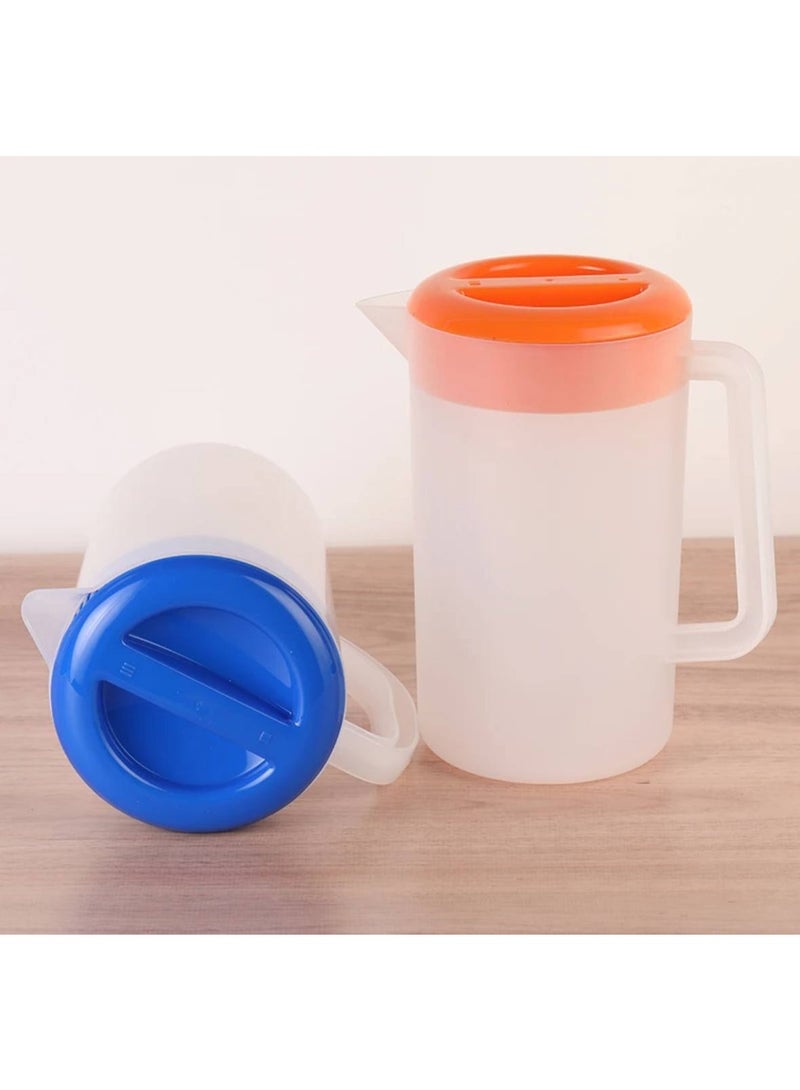 Jug Pure plastic, very strong, stylish, available in various colors, hygienic, hot and cold 2-liter capacity - Image 1
