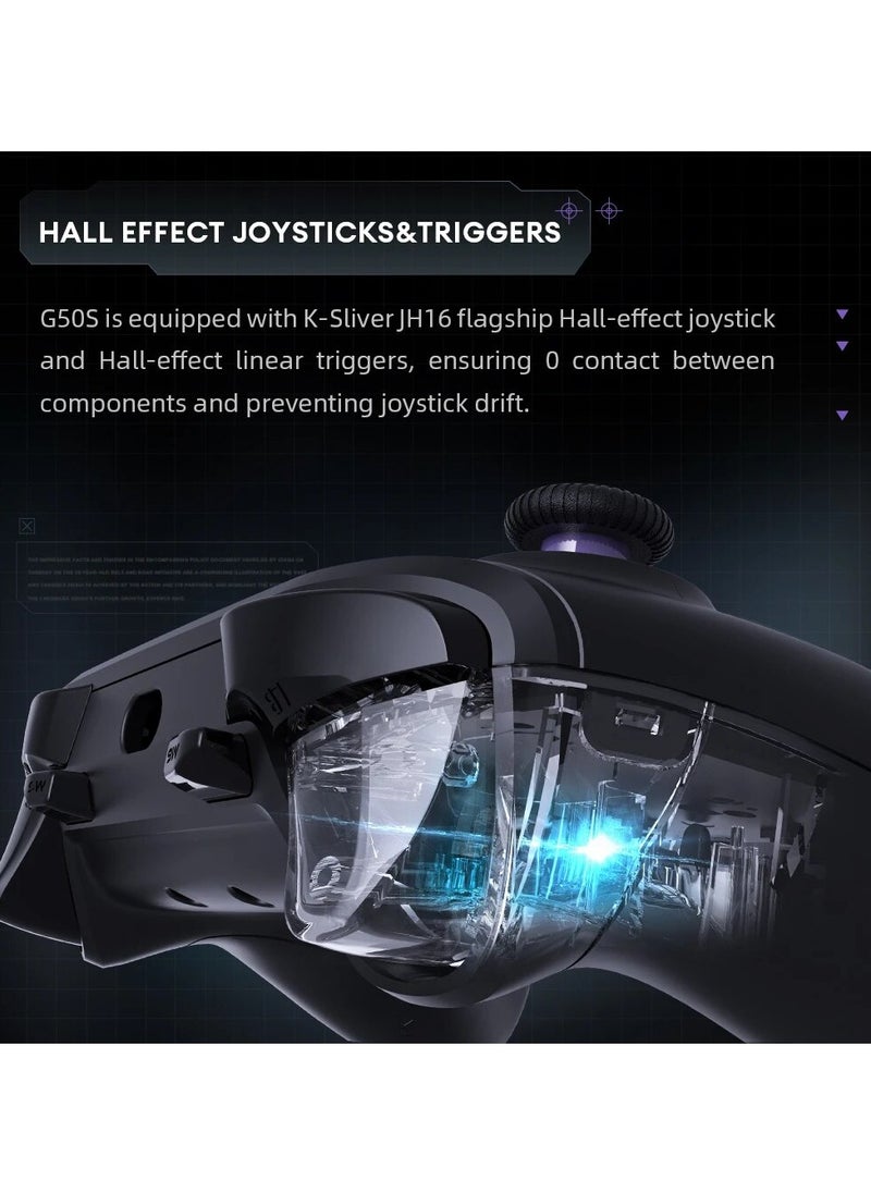 ThundeRobot - THUNDEROBOT G50S Wireless Gaming Controller Hall Effect Joystick Triggers Gamepad 1000Hz Polling Rate For Switch PC Android IOS - Image 1