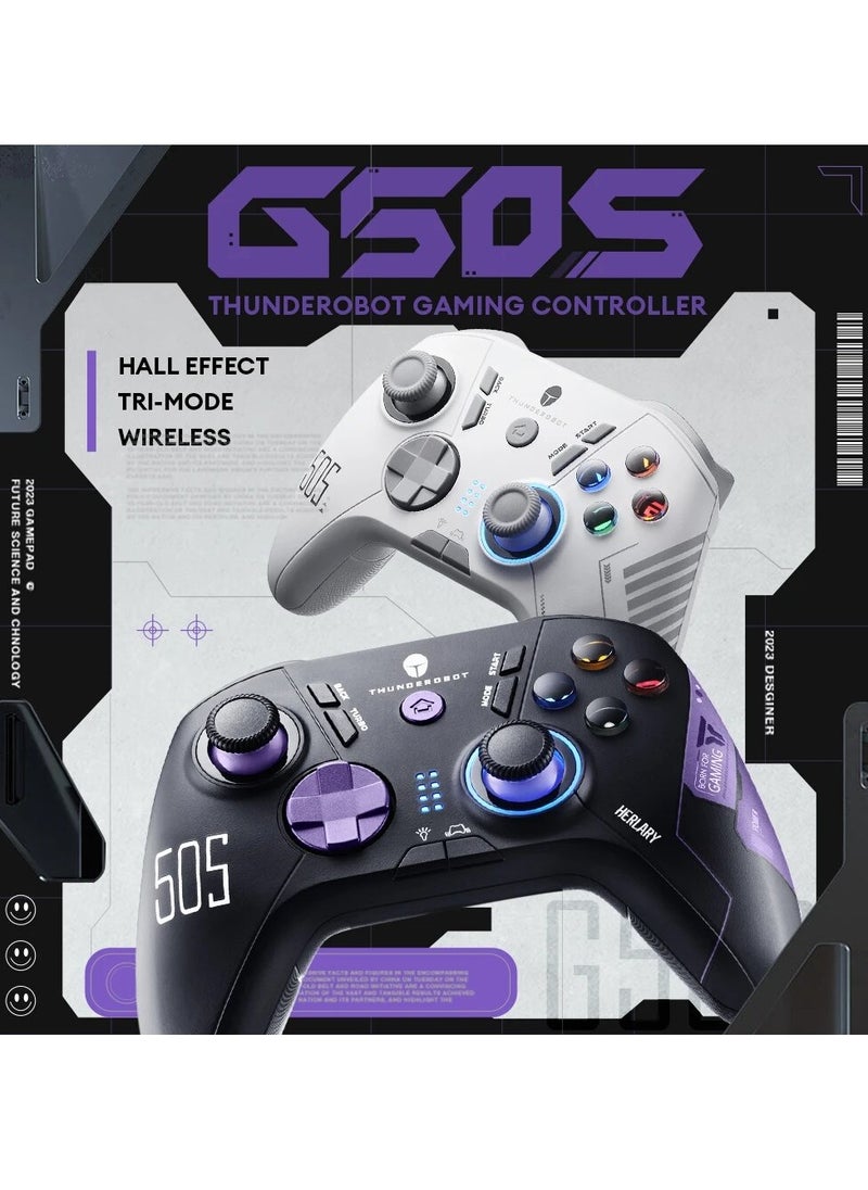 ThundeRobot - THUNDEROBOT G50S Wireless Gaming Controller Hall Effect Joystick Triggers Gamepad 1000Hz Polling Rate For Switch PC Android IOS - Image 1