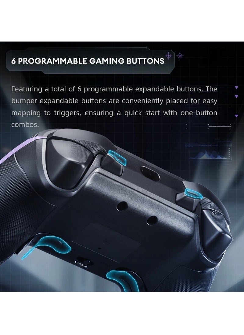 ThundeRobot - THUNDEROBOT G50S Wireless Gaming Controller Hall Effect Joystick Triggers Gamepad 1000Hz Polling Rate For Switch PC Android IOS - Image 1