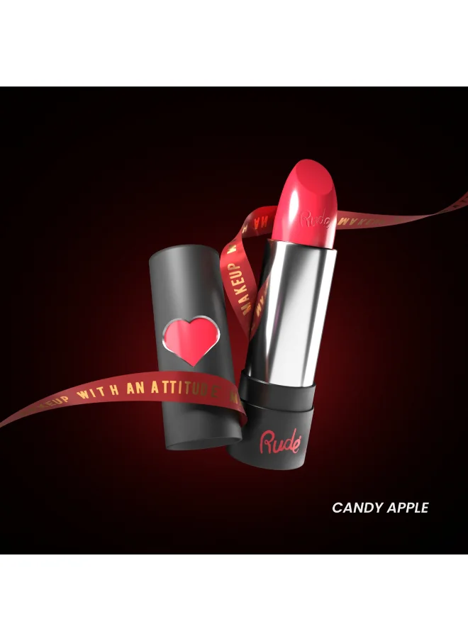 Rude Hydro Shine Moisturizing Lipstick - Candy Apple