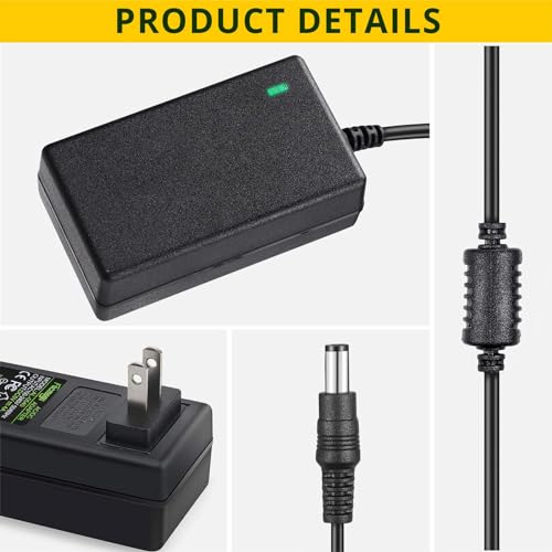 Facmogu DC 5V 4A AC to DC Converter, AC 100-240V to DC 5 Volt 4 Amp 20W Power Supply 5V Switching Transformer Power Adapter, Wall Mounted Adapter with with Barrel Connector 5.5x2.5mm & 5.5x2.1mm - Image 2