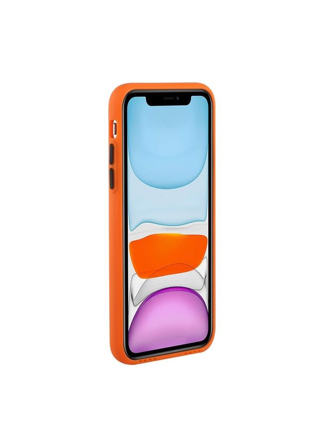 اس-توب جراب حماية TPU مقاوم للصدمات بتصميم فتحة للبطاقات لهاتف iPhone 11 Pro - Image 3