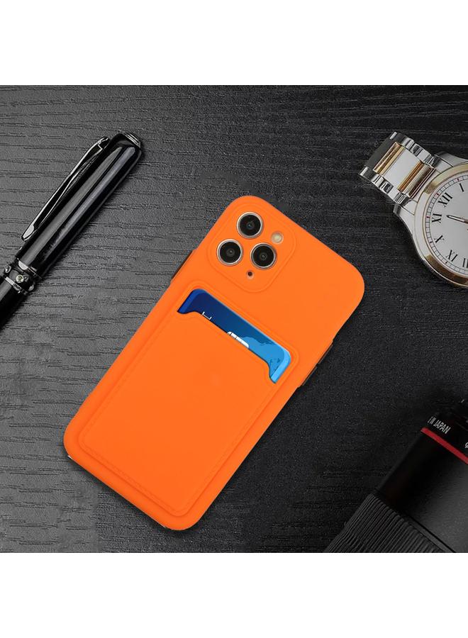 اس-توب جراب حماية TPU مقاوم للصدمات بتصميم فتحة للبطاقات لهاتف iPhone 11 Pro - Image 5