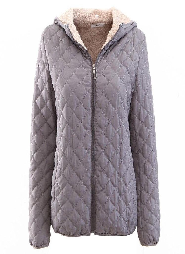 Eckek - Johnature Spring 10 Color Women Female Zipper Fleece Women Cloths Loose Jackets - Image 1