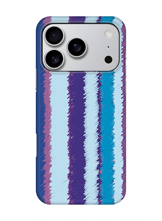 Stylizedd For iPhone 17 Pro,Case, [Compatible with MagSafe] Magnetic cover Slim fit Protection Matte, - Lines Of Violet