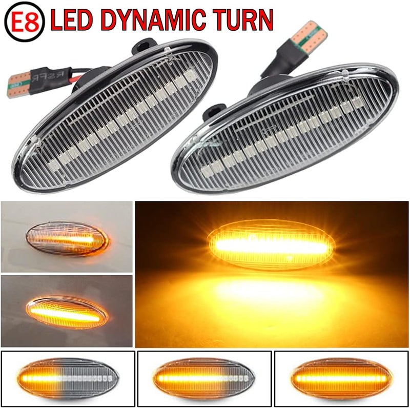 QASULER Dynamic Turn Signal Light for Nissan Vehicles - Image 3