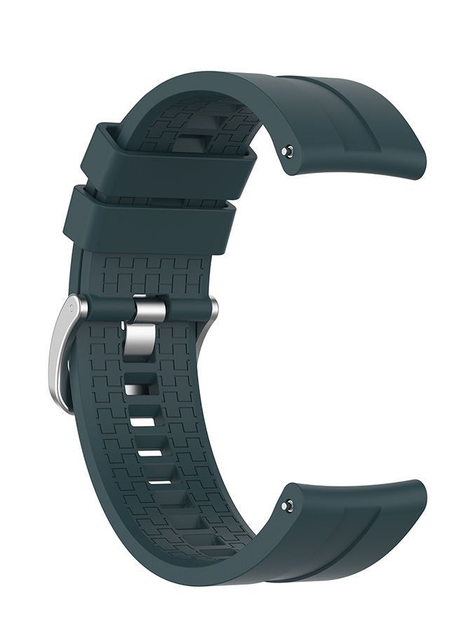 NIBEMINENT Silicon Replacement Band For GT2GT2E 46 mm Army green - Image 2