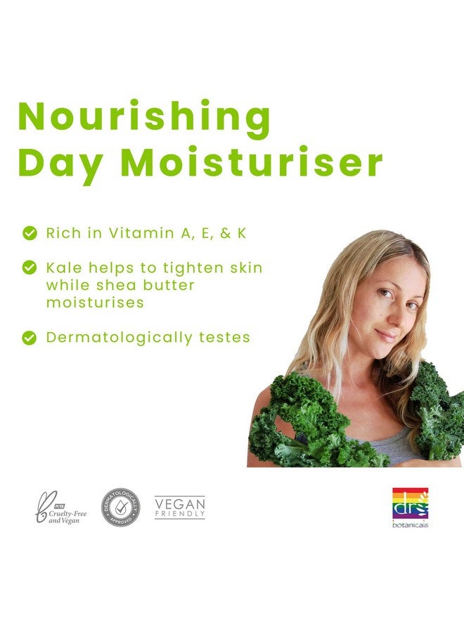 DR BOTANICALS Apothecary Superfood Nourishing Day Moisturizer With Kale Cocoa Butter Vitamins. Promotes Collages Reduces Fine Lines & Wrinkles. Natural & Vegan 60Ml - Image 3