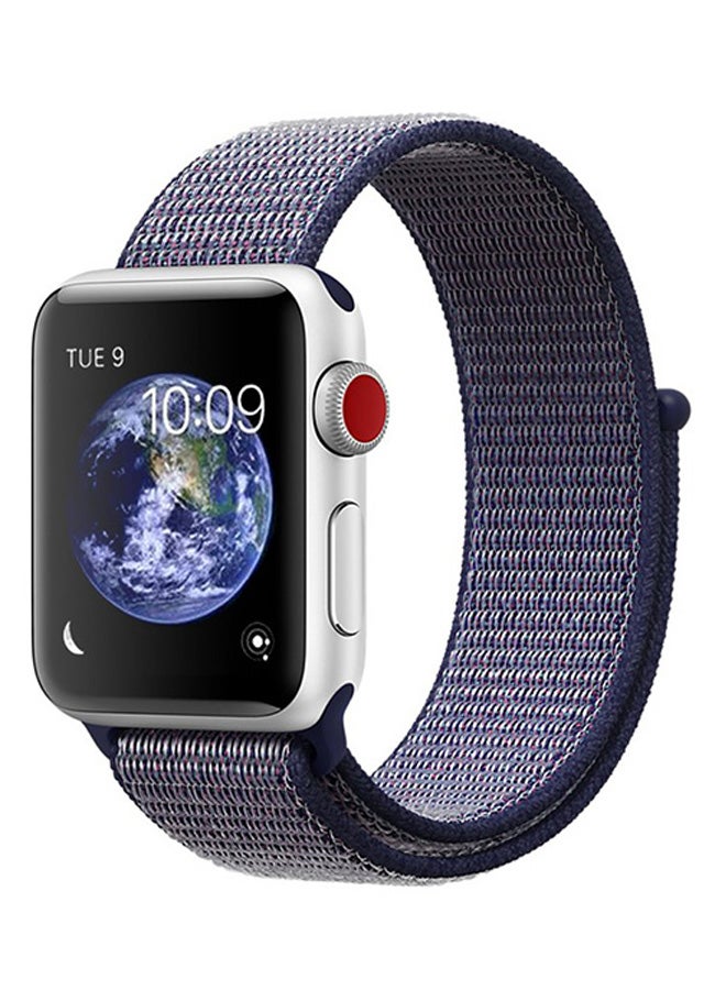 EHOME Replacement Band For Apple Watch Series 3/2/1 Blue - Image 2