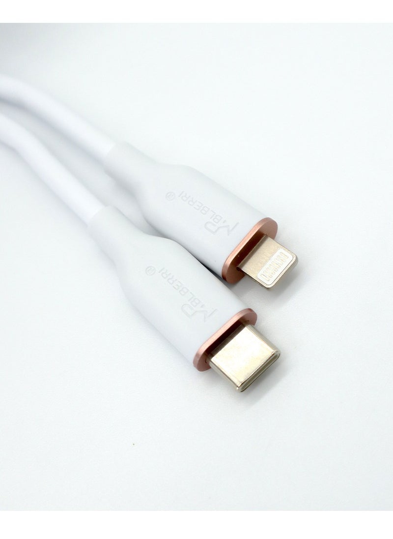 mpBLBERRI Type C - Lightning PD Cable 3M | mpBLBERRI BLB-U112  - Image 2