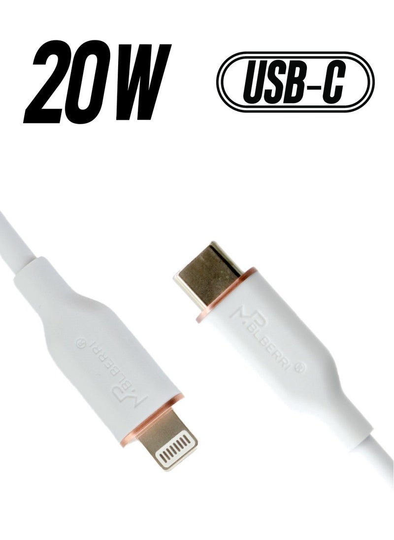 mpBLBERRI Type C - Lightning PD Cable 3M | mpBLBERRI BLB-U112  - Image 1