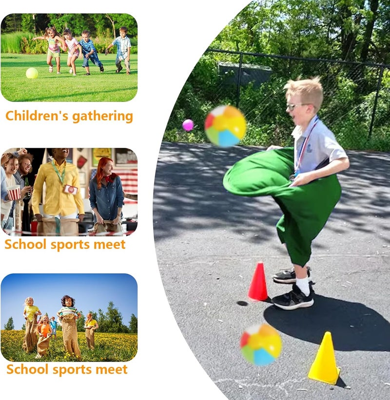 IJEUH Granny Pants Yard Game Set with Bouncy Balls and Air Pump - Fun Outdoor Game for Family Gatherings - Image 4