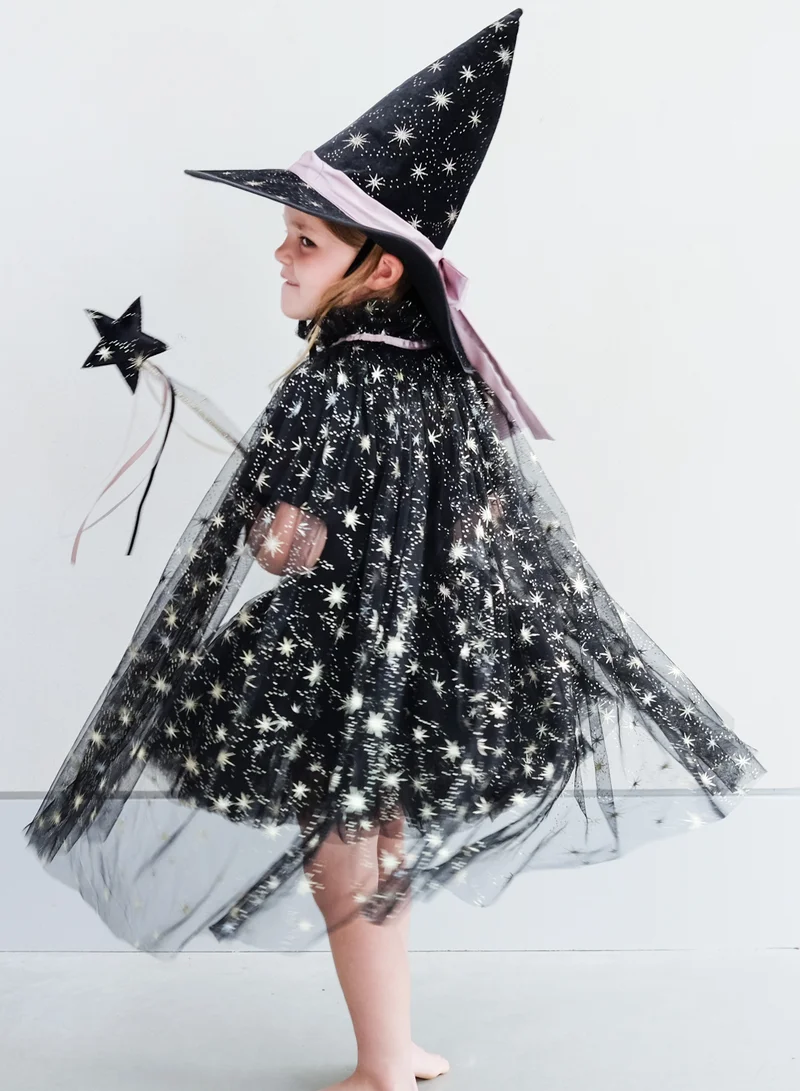 Mimi & Lula AGATHA TULLE WITCH CAPE
