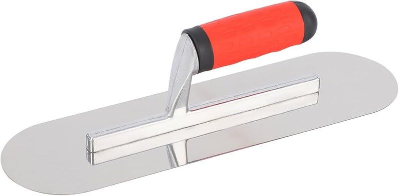 Large Masonry Plastering Trowel Concrete Float Wall Finishing Tool Stainless Steel Comfortable Grip - Image 1