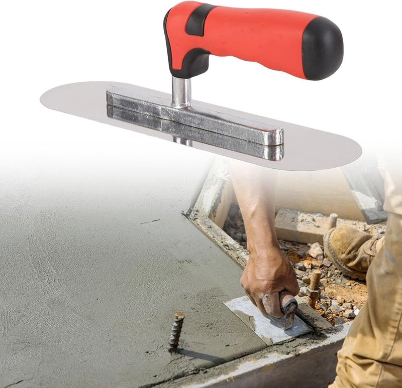 Large Masonry Plastering Trowel Concrete Float Wall Finishing Tool Stainless Steel Comfortable Grip - Image 5