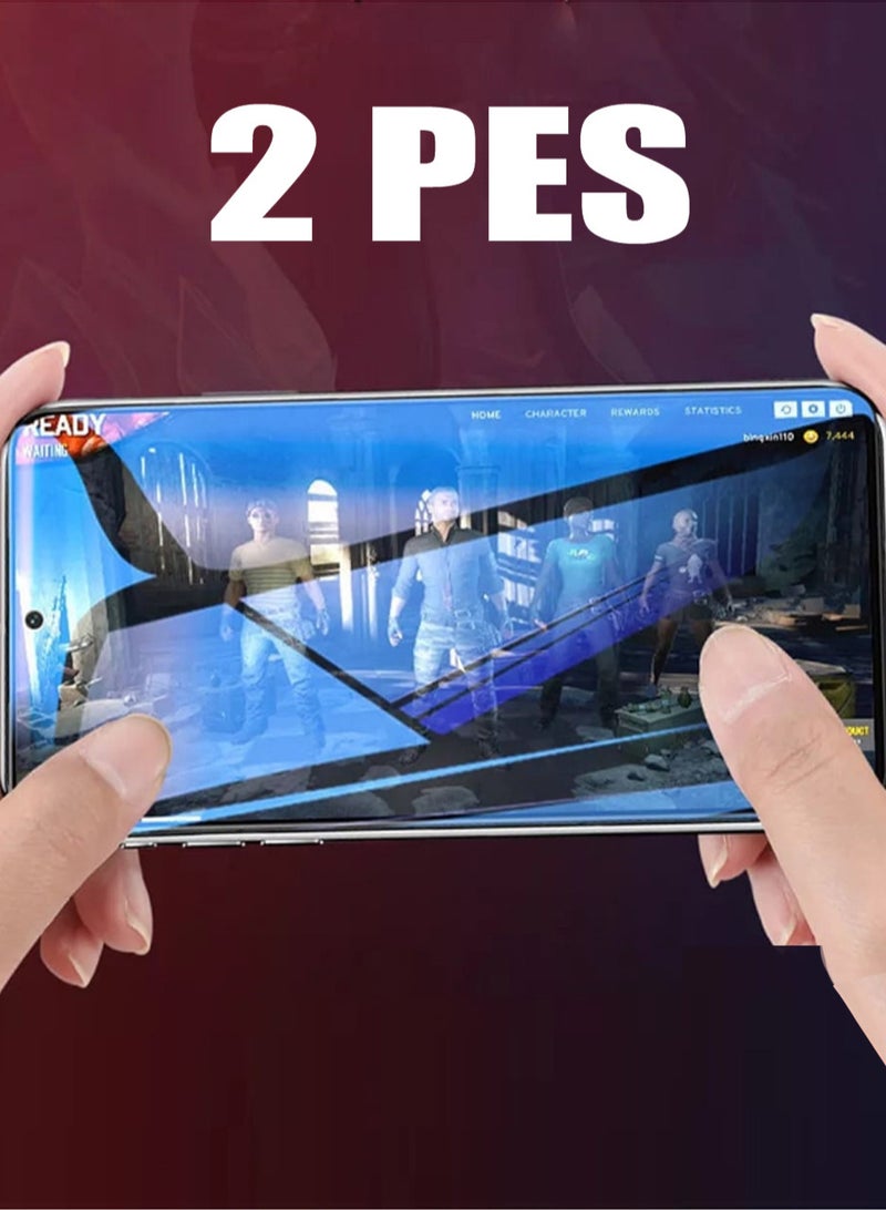 قطعتين ستكر حماية شاشة من الهايدروجيل الشفاف  يحمي من الخدوش لهاتف موتورولا RAZR 40 ULTRA - Image 2