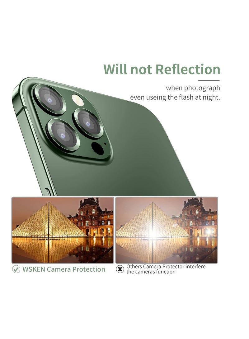 iPhone 13 Pro Max (6.7 inch)/ iPhone 13 Pro (6.1 inch) Camera Lens Protector,Anti Scrach HD Tempered Metal Glass Camera Screen Protector Shockproof Cover Film  - Image 4
