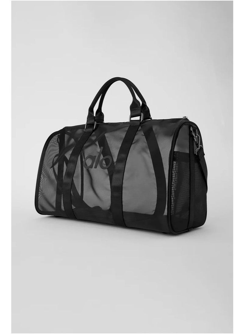 alo Alo Yoga Sheer Duffle Black - Image 3