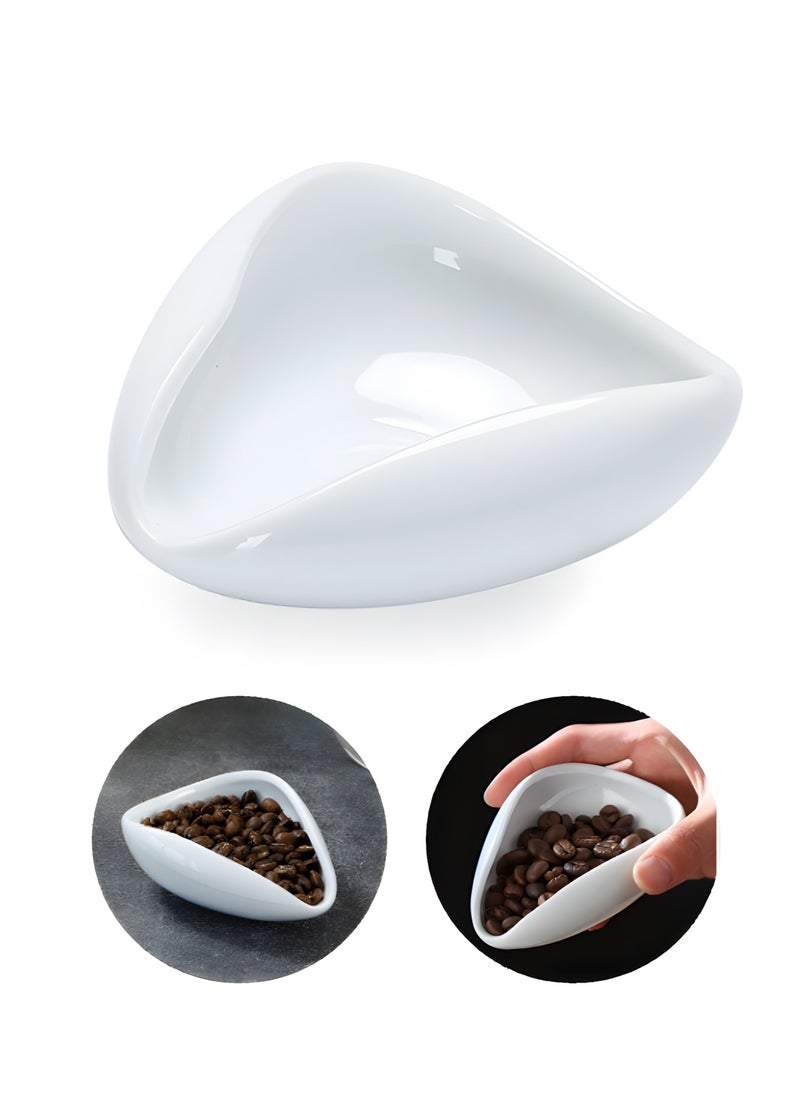 BIG MAX V60 Coffee Weighing Tray and Sprayer Set | White Ceramic Tray + Black Spray Bottle | Home & Outdoor Use | Rust-Proof & Dishwasher Safe  - Image 5