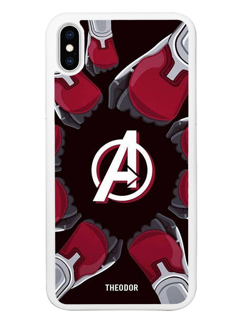 Theodor Protective Case Cover For APPLE IPHONE X/XS  Endgame (White Bumber) - Image 1