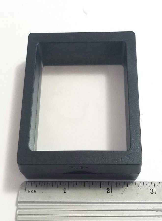 JM Future Black Transparent 3D Floating Frame Display Holder/Box/Frames for Challenge Coins, AA Medallions, Antique, Jewelry,Gift, 2.75 x 2.75 x 0.75 Inches (Set of 3 pcs) - Image 5