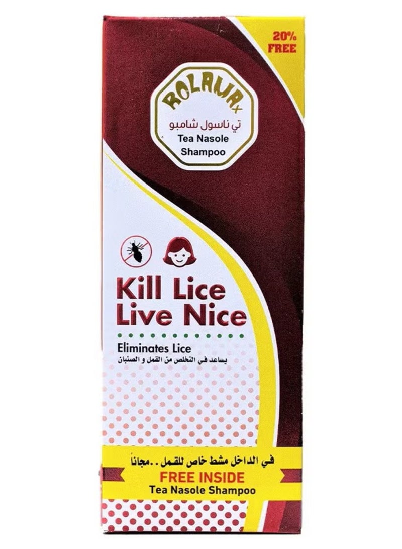 Generic Rolamax Tea Nasole Shampoo Eliminates Lice 210 ml 