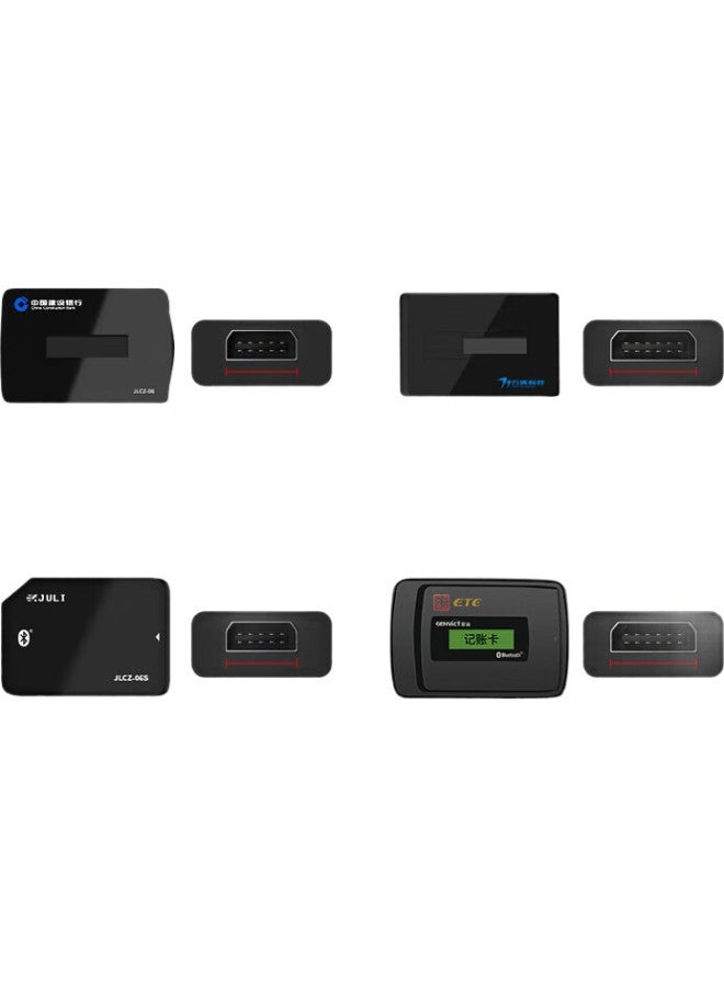 Ten Flashes Shan, Suitable For Etc Charging Cable, Car Data Cable, Yu Tong Card, Yi Su Tong, Zhongyuan Tong, Su Tong Card, Wan Ji Jin, Lutong Charger, Fast Charging Cable, 10 Pins, 5 Pins Each Top And Bottom - Image 2